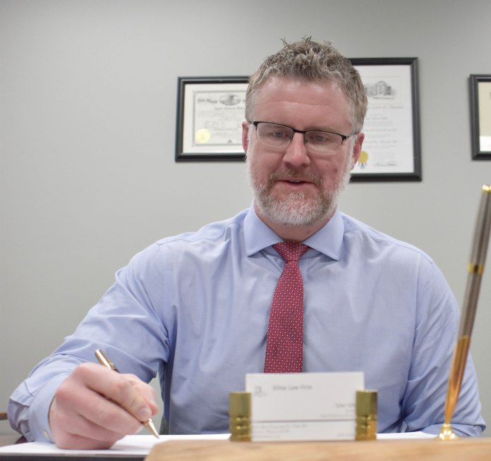 Marion Motorcycle Accident Lawyer, Tyler Dihle